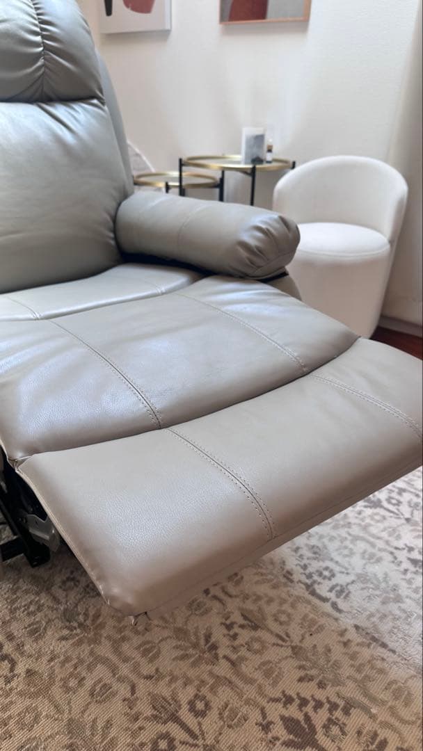 ☆anko☆電動リクライニングチェア/シフォンジュニア/グレージュ