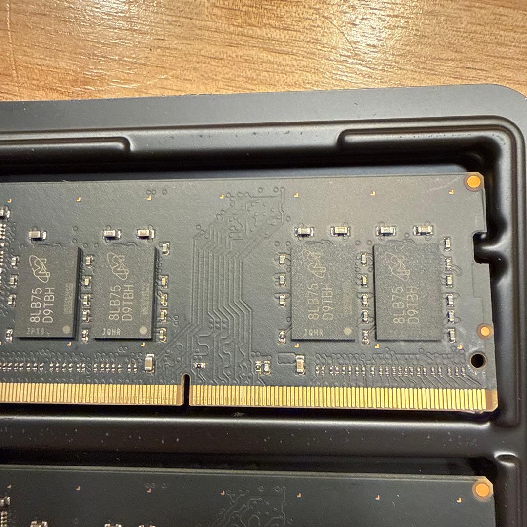 SODIMM DDR4 iMac純正メモリー 8GB 2枚 PC4-2400T