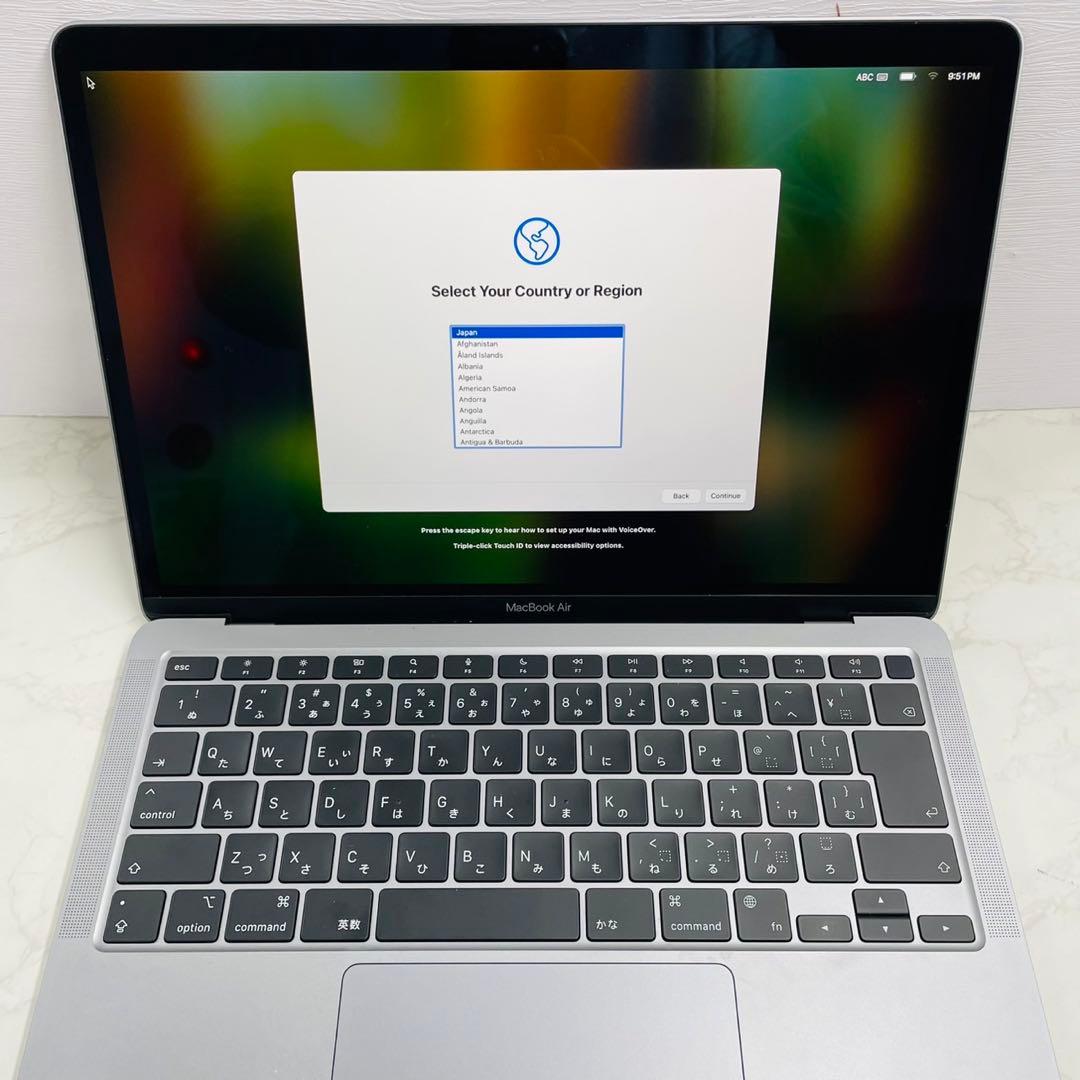MacBookAir 13インチ 2020 M1 8GB 256GB
