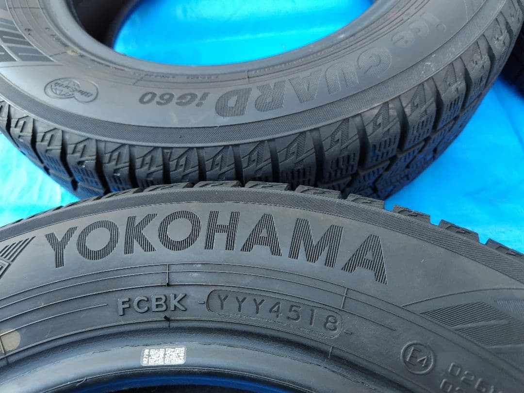 155/70R13【2/2】スタッドレスタイヤ、スチールホイール付、2本分割