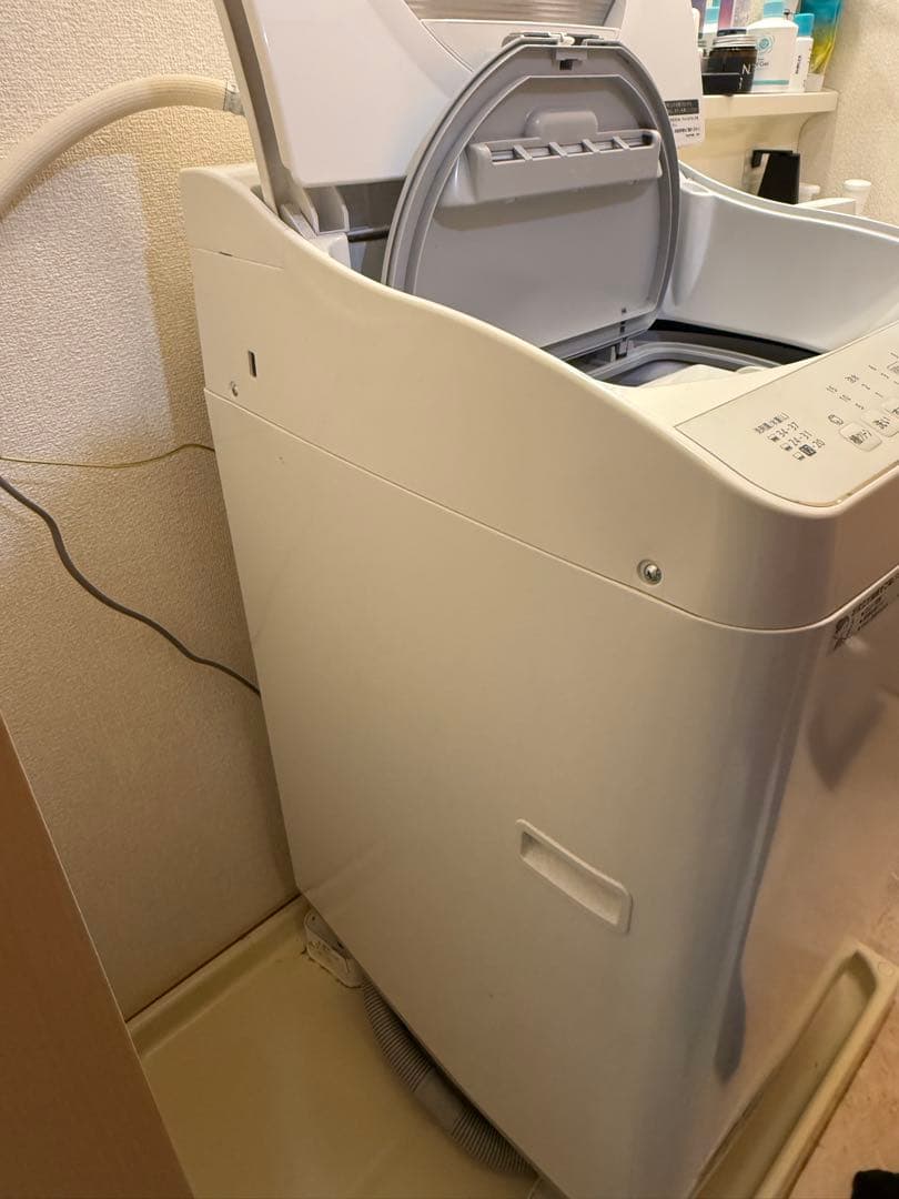 SHARP 縦型洗濯乾燥機 ES-T5E9-W 洗濯5.5kg/乾燥3.5kg