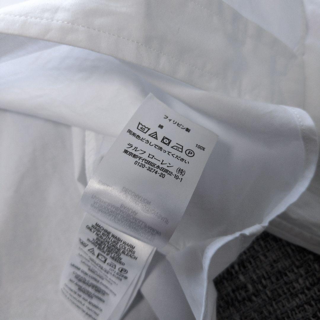 ラルフローレン　近年モデル　国内正規品　ストレッチコットンシャツ　ポニー刺繡