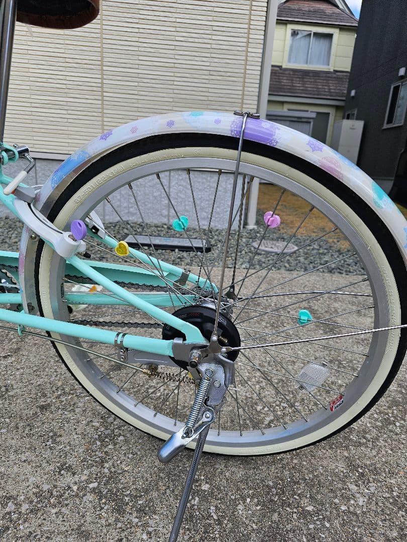 秋田市限定　２２インチ自転車 ブリジストン　リコリーナ　ミントグリーン