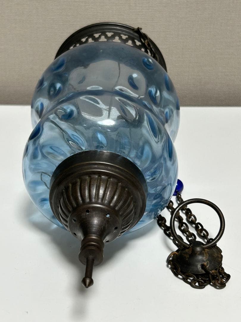 【アンティーク】トルコランプ★吊り下げ照明★職人手作り