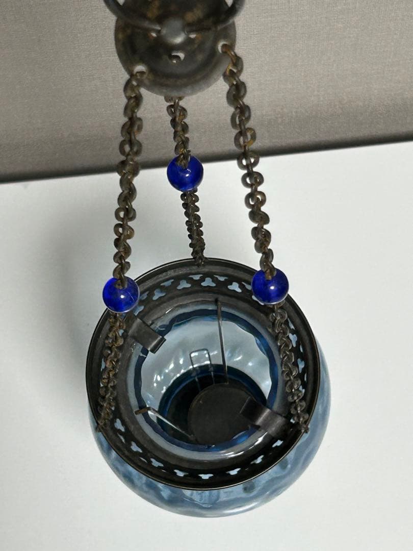 【アンティーク】トルコランプ★吊り下げ照明★職人手作り