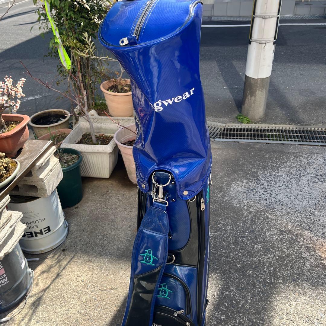 Munshigear 青 キャディバッグ