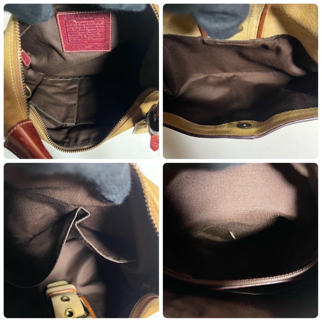 バッグ COACH Hampton Suede Soho Shoulder Bag