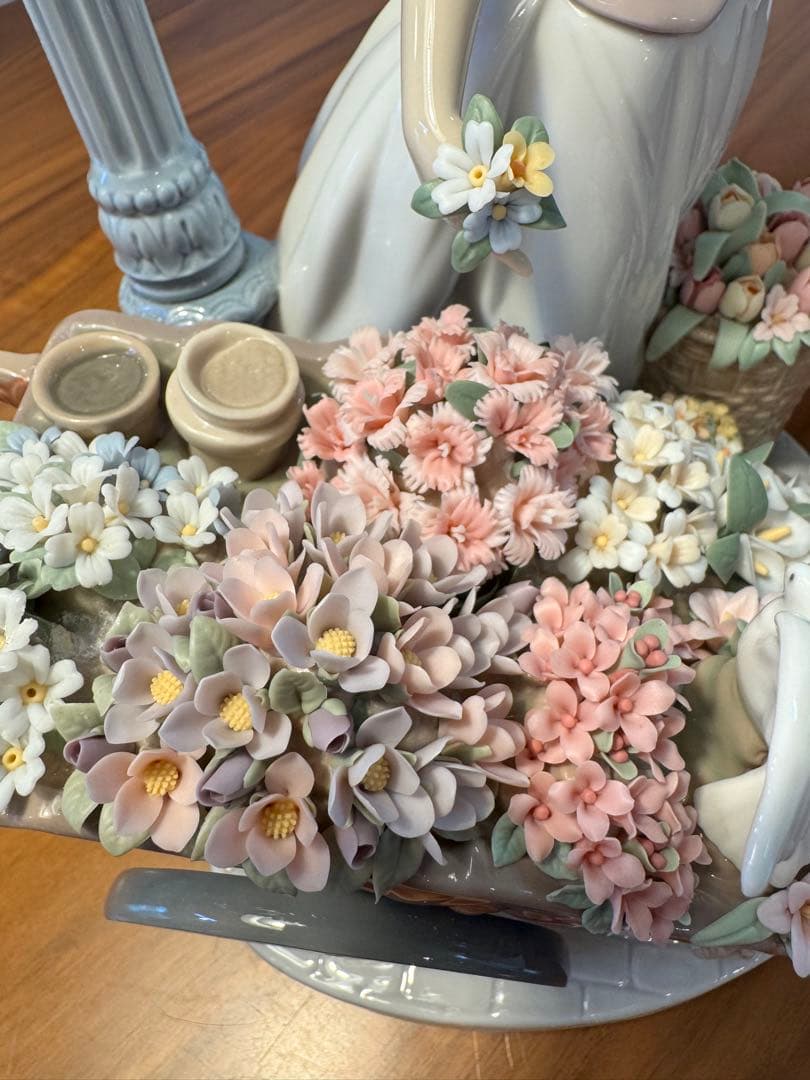 【現行定価88.6万円】リヤドロ　花の街角　LLADRO 6809 ハイクラス