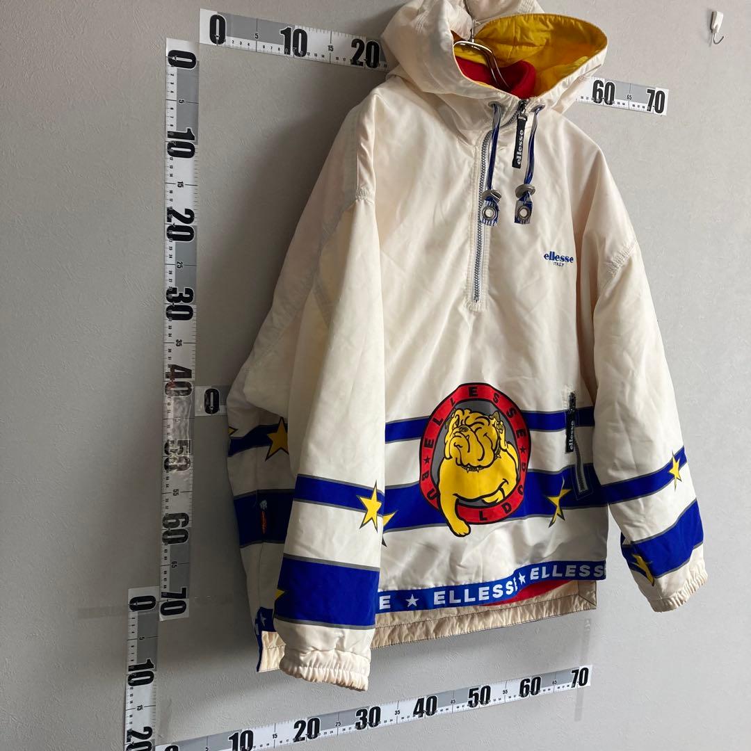 ellesse エレッセ スキー スノボー ウェアー ブルドック柄 L 160