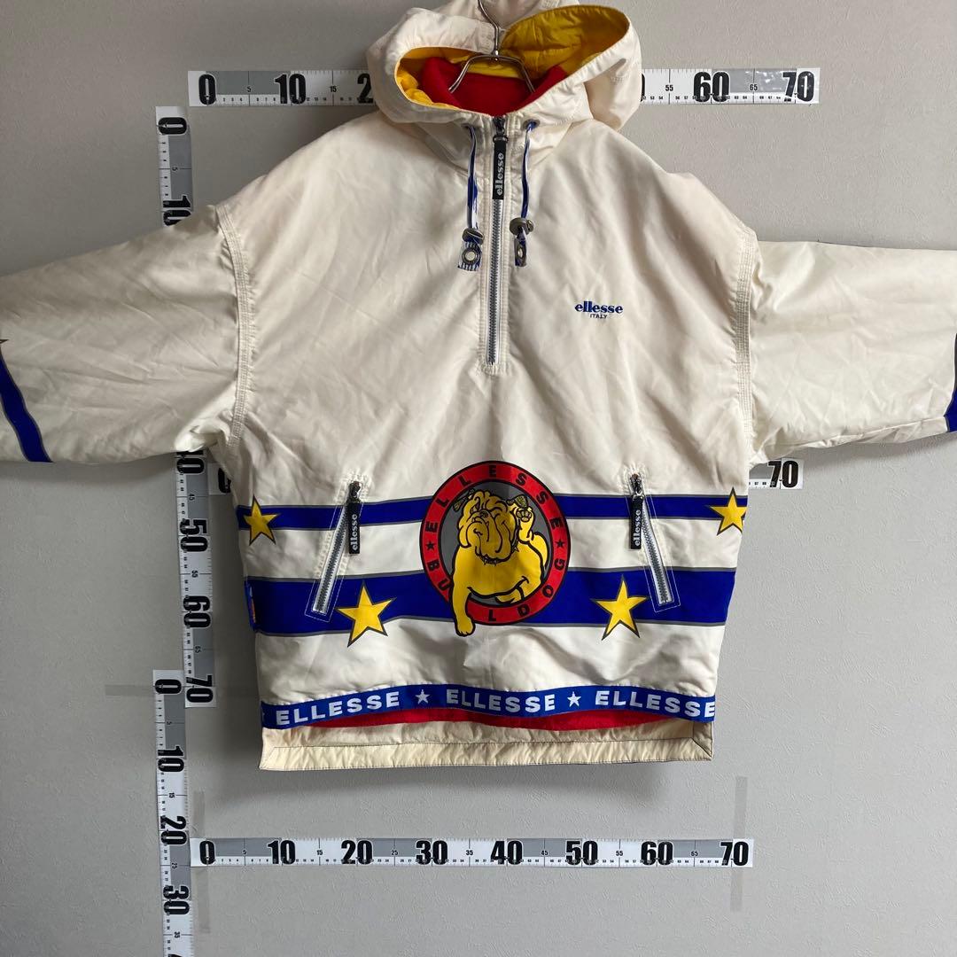 ellesse エレッセ スキー スノボー ウェアー ブルドック柄 L 160