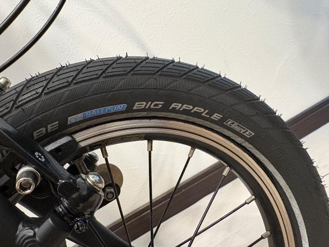 DAHON K3 2023 限定ブロンズ BIG APPLEタイヤ 輪行バッグ付