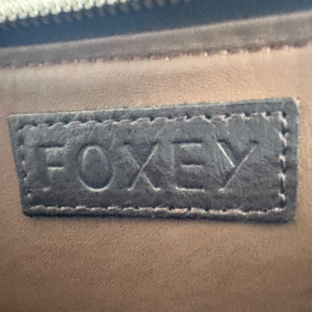 フォクシー FOXEY 2WAY ショルダーバッグ ミニバッグ マカロンバッグ
