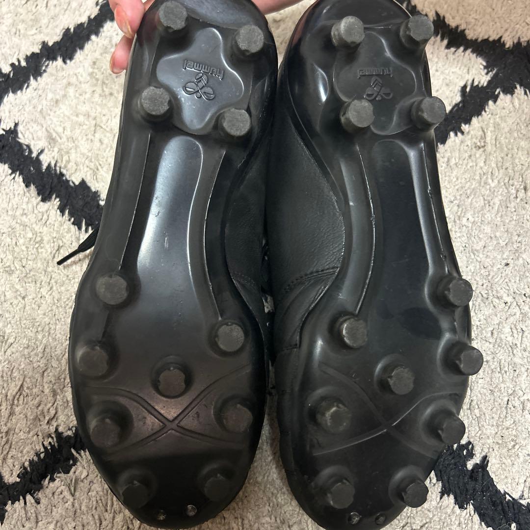 hummel VOR ブラック サッカーシューズ