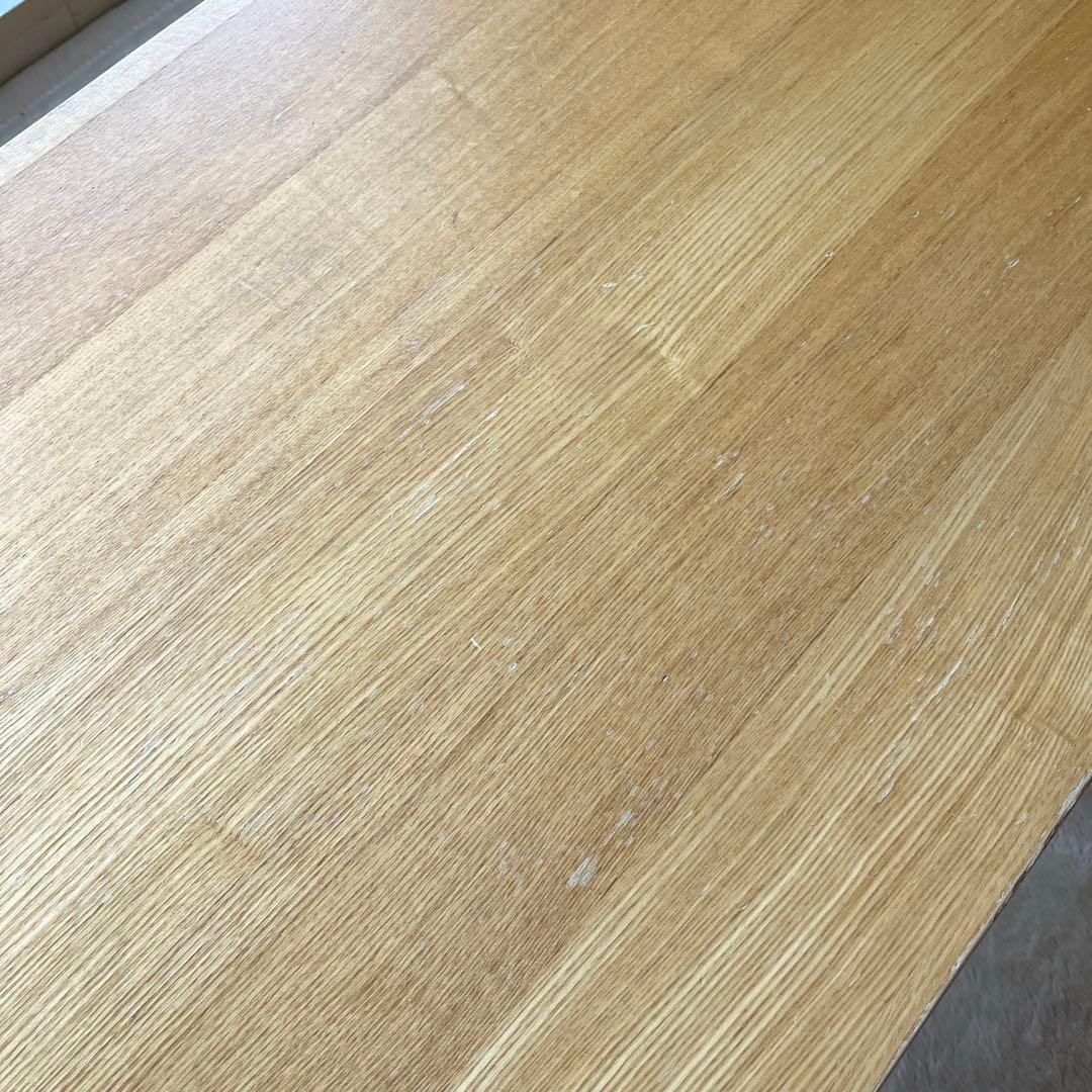 無印良品 ローテーブル 無垢材 引き出し付き