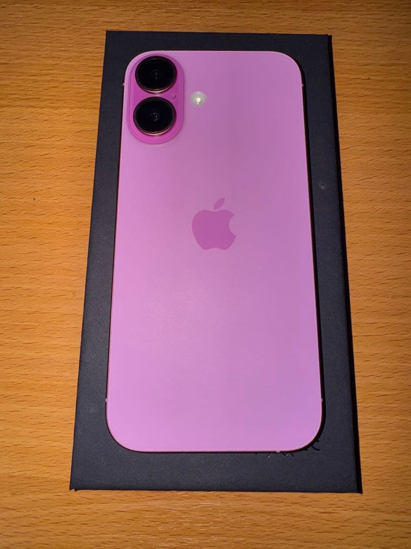 Apple iPhone 16 本体 ピンク