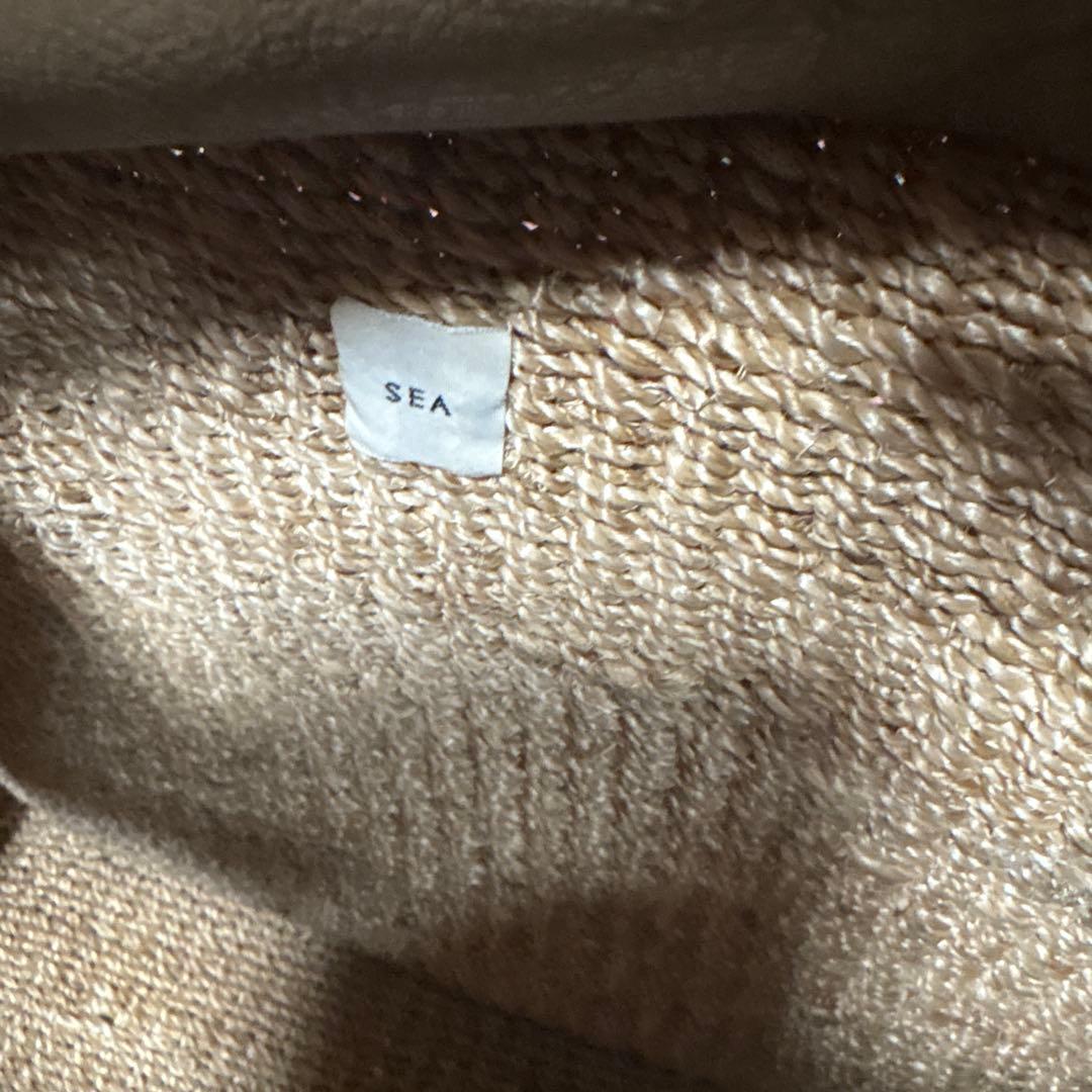 SEA（シー）Basket Bag/グレージュMサイズ