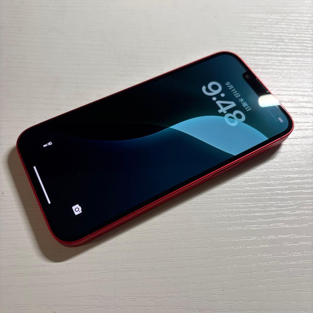 iPhone14 128GB レッド SIMフリー 極美品
