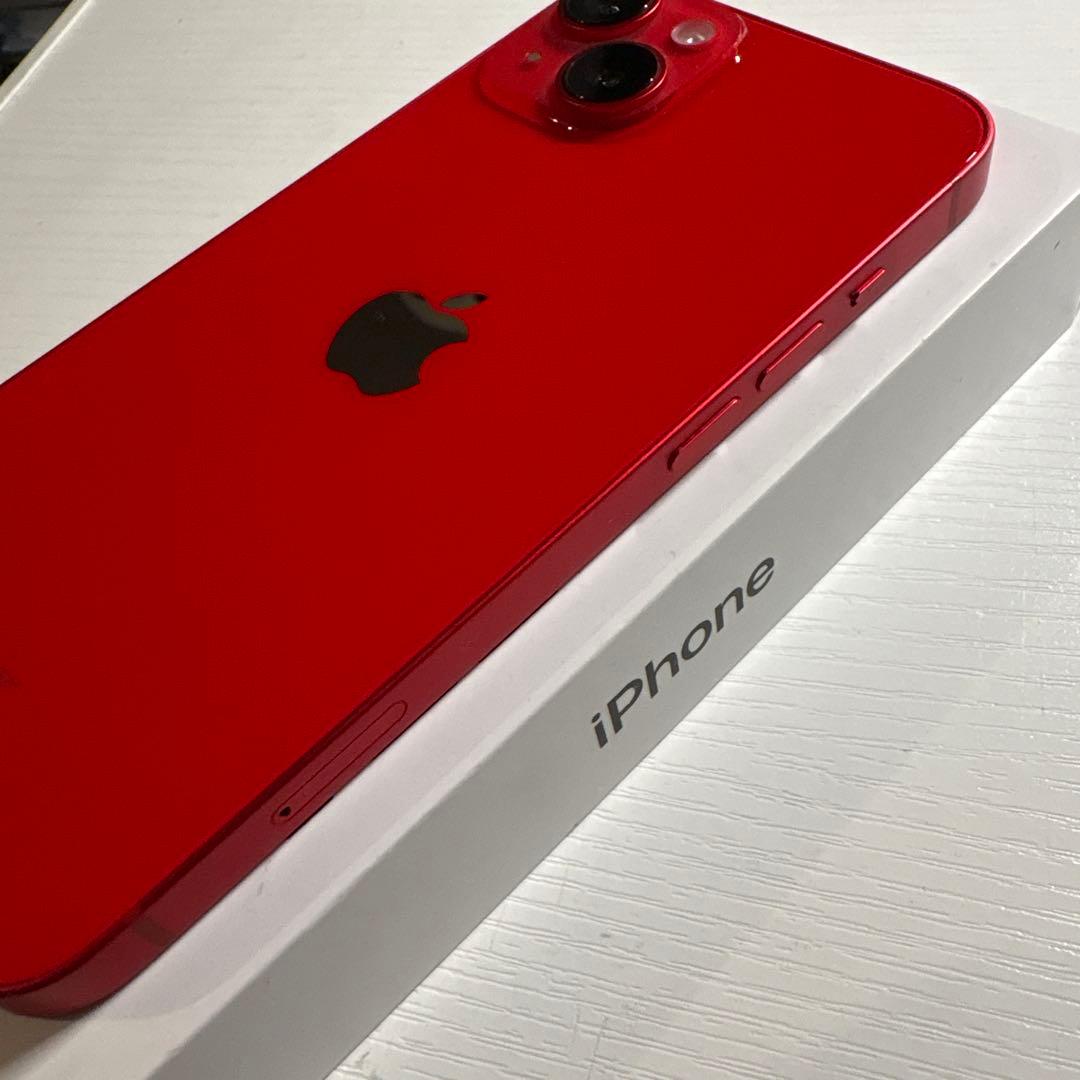 iPhone14 128GB レッド SIMフリー 極美品