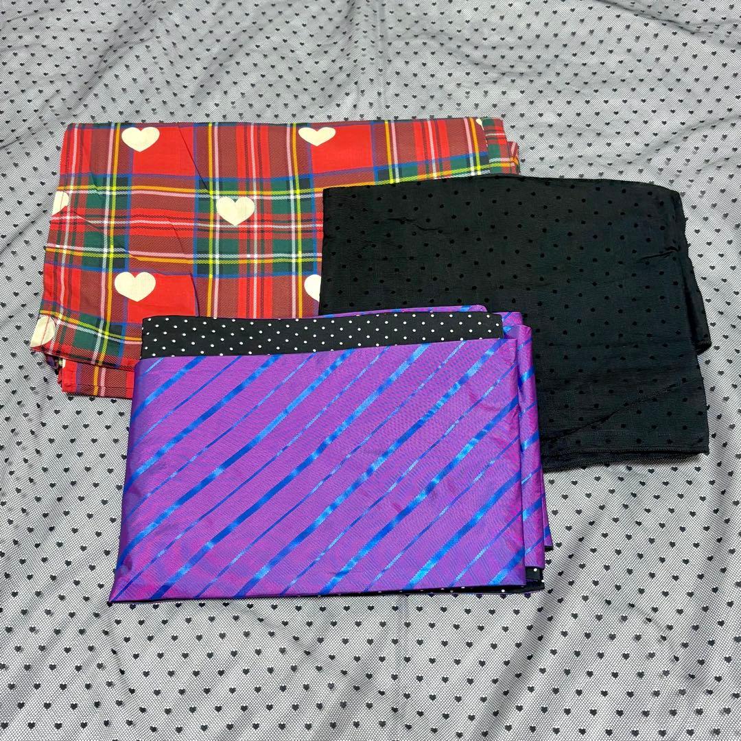 【 HEIHEI 】浴衣・リバーシブル帯・飾り帯 3点セット【 7月限定出品 】