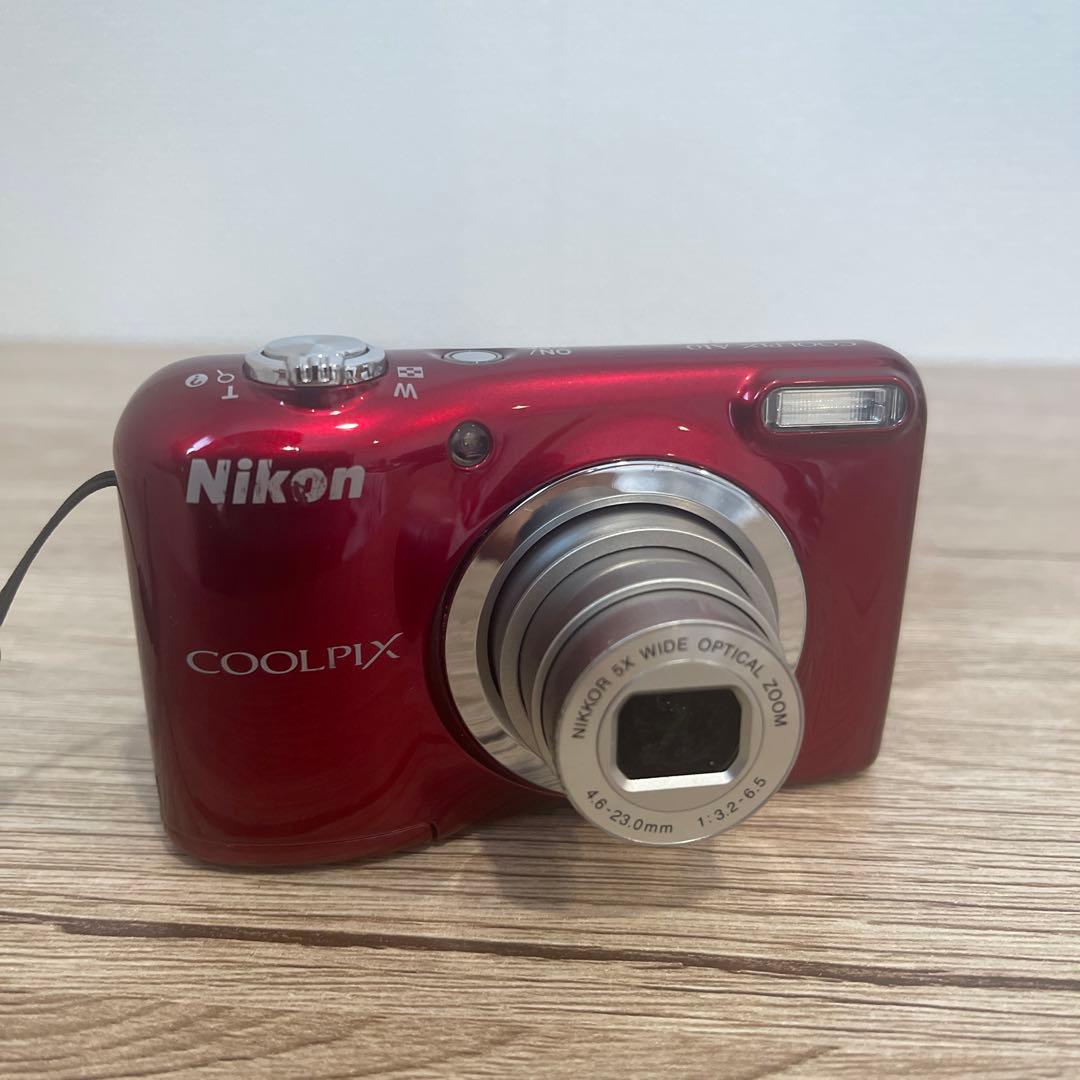 2606 Nikon ニコン COOLPIX デジカメ A10 レッド