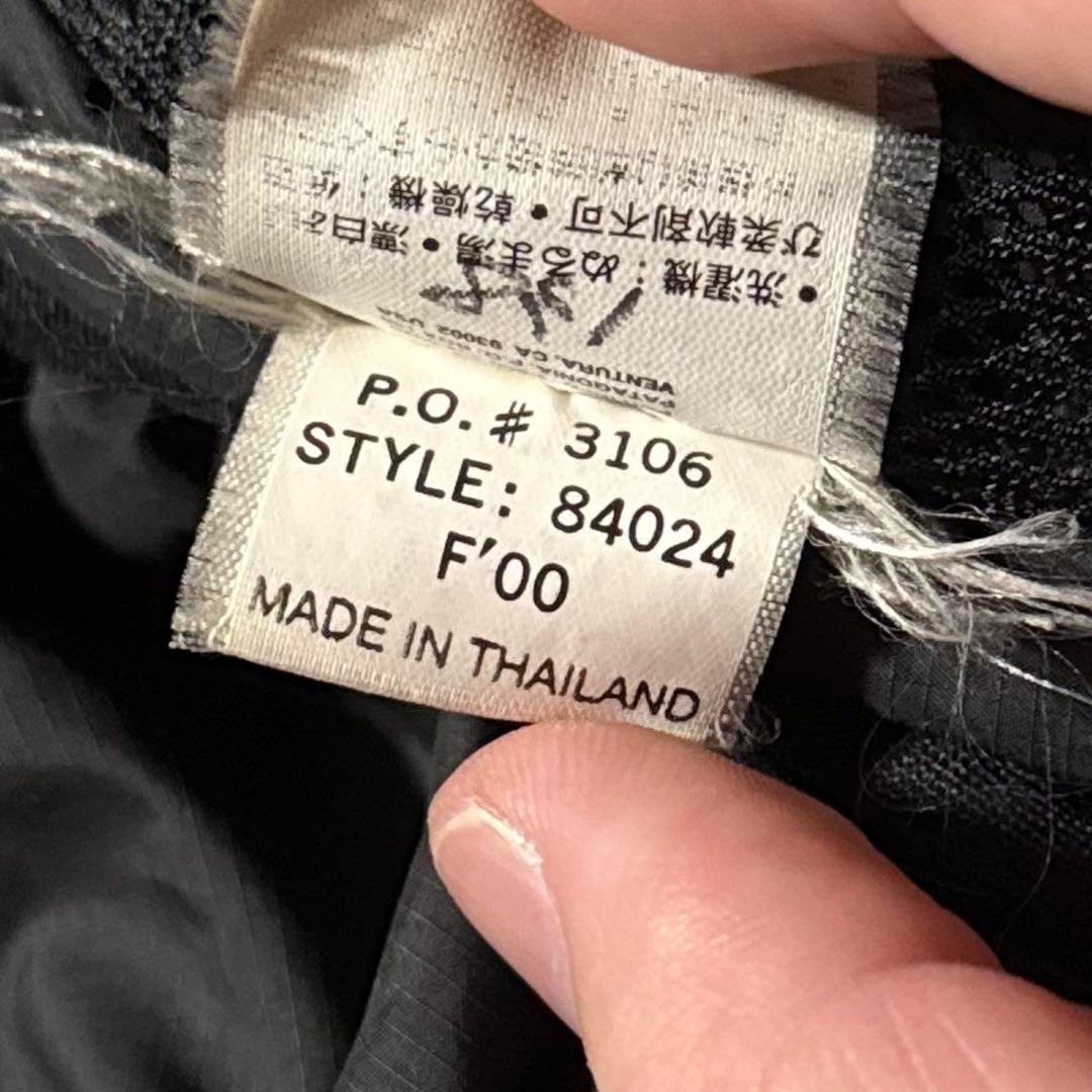 00年製 Patagonia ファイヤーボール ダウンジャケット ブラック M