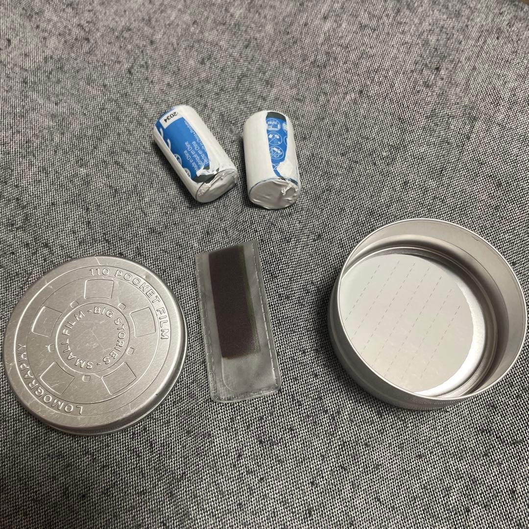 フィルムカメラ Lomomatic 110 Camera & Flash l