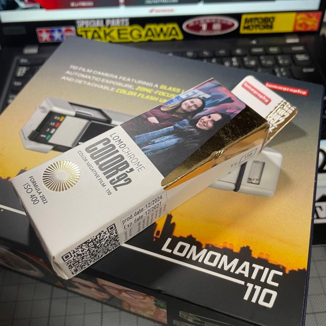 フィルムカメラ Lomomatic 110 Camera & Flash l