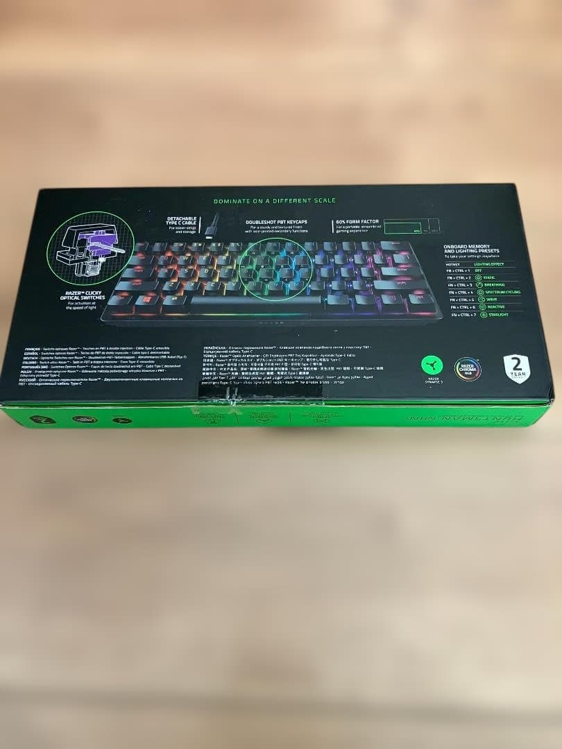 新品未開封 Razer Huntsman Mini クリッキー 英語配列