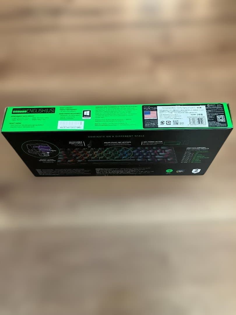 新品未開封 Razer Huntsman Mini クリッキー 英語配列