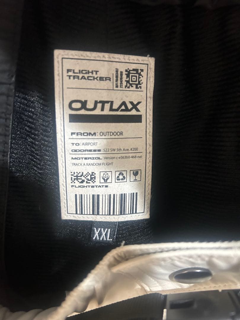 OUTLAX ウェア上下セット　ベージュ