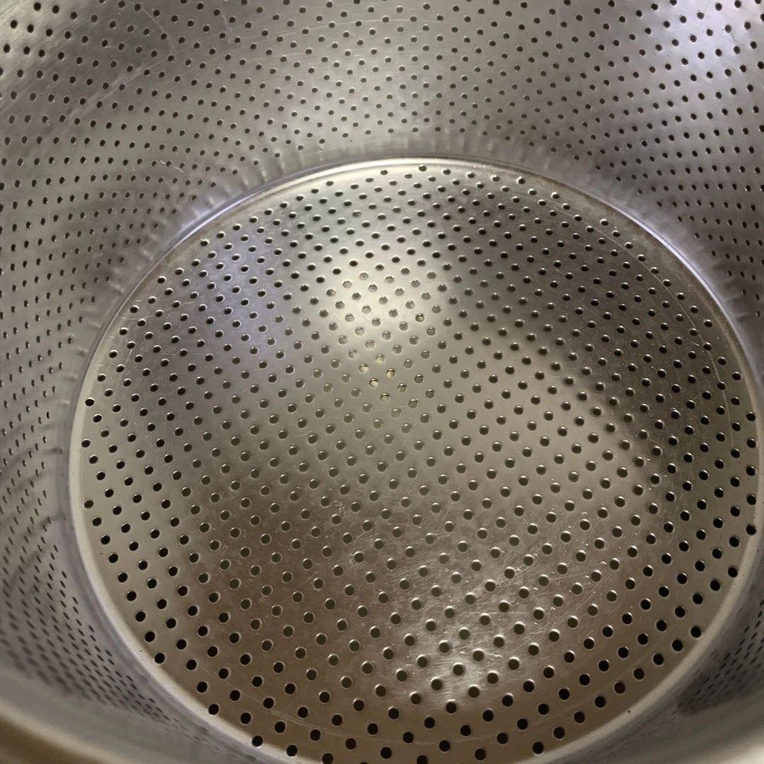 【中古】紫色の土鍋 金属製蓋付き19-375