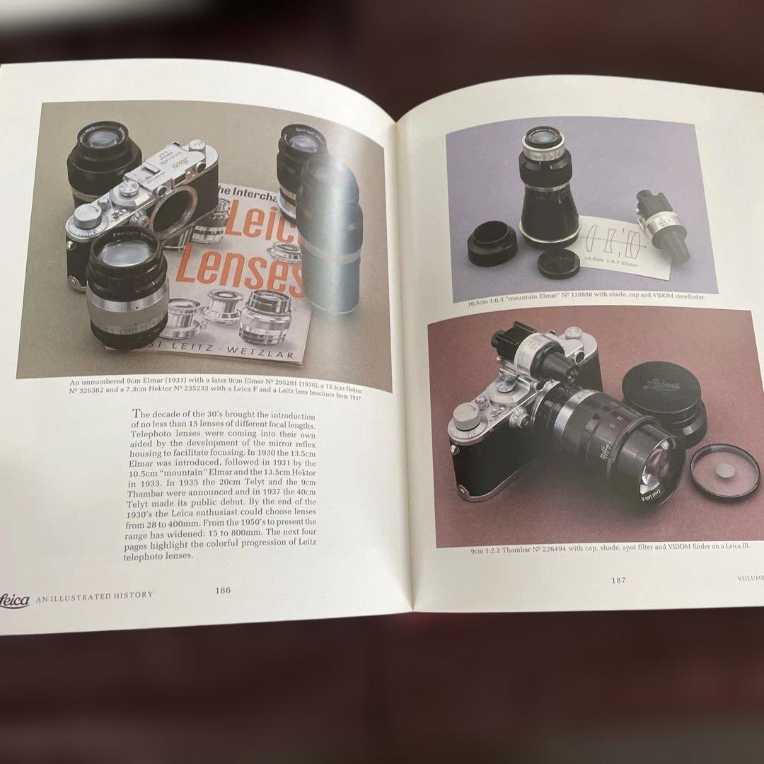 LEICA 大型豪華版洋書２冊　カメラ編　レンズ編