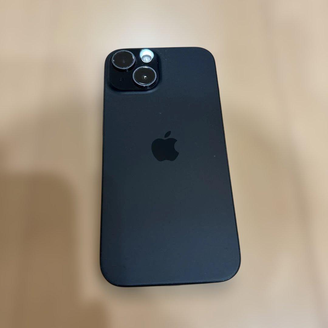 純正バッテリー残量86％　iPhone15 128GB ブラック