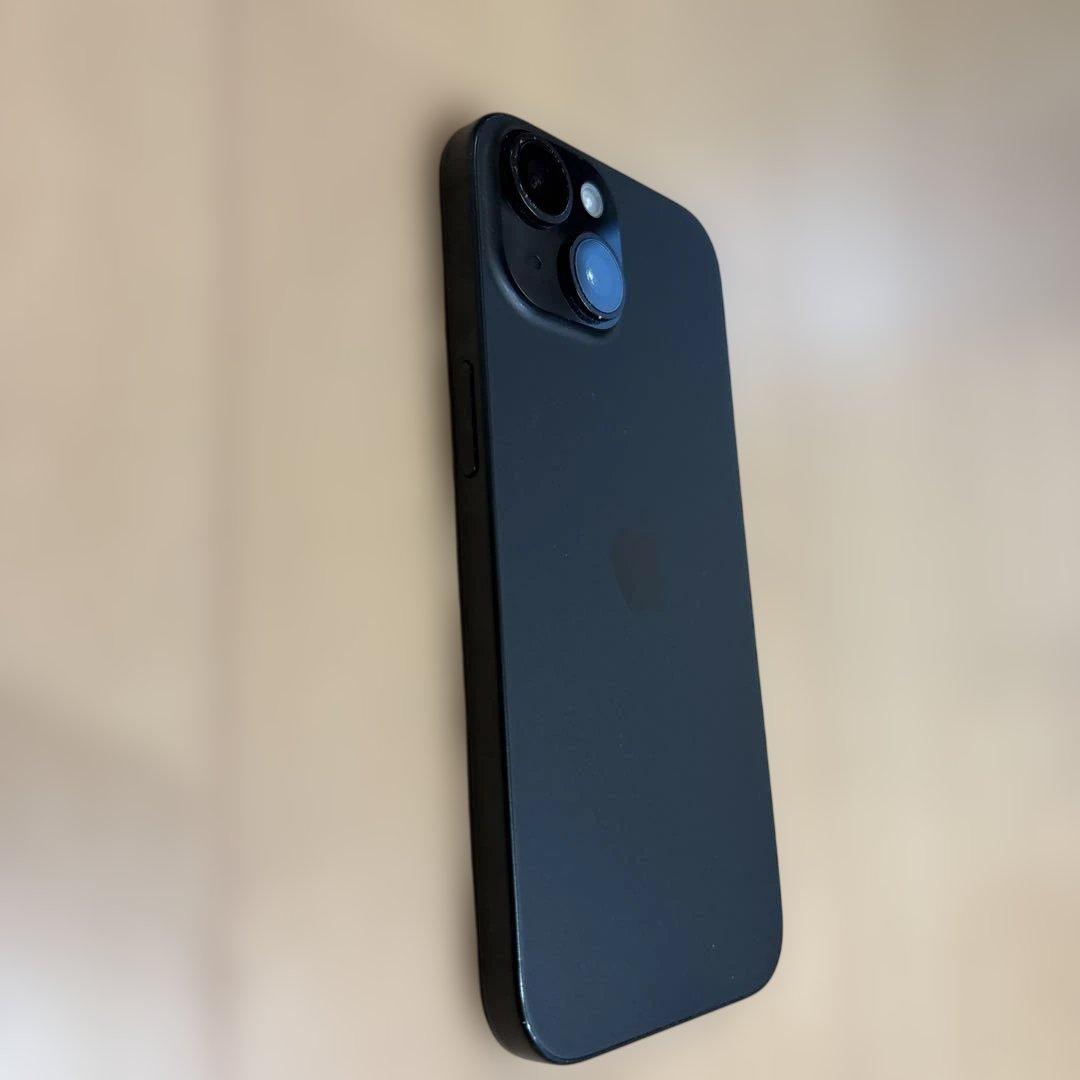 純正バッテリー残量86％　iPhone15 128GB ブラック