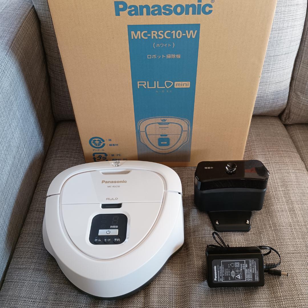 2025年製 パナソニック ルーロミニ MC-RSC10-W ロボット掃除機