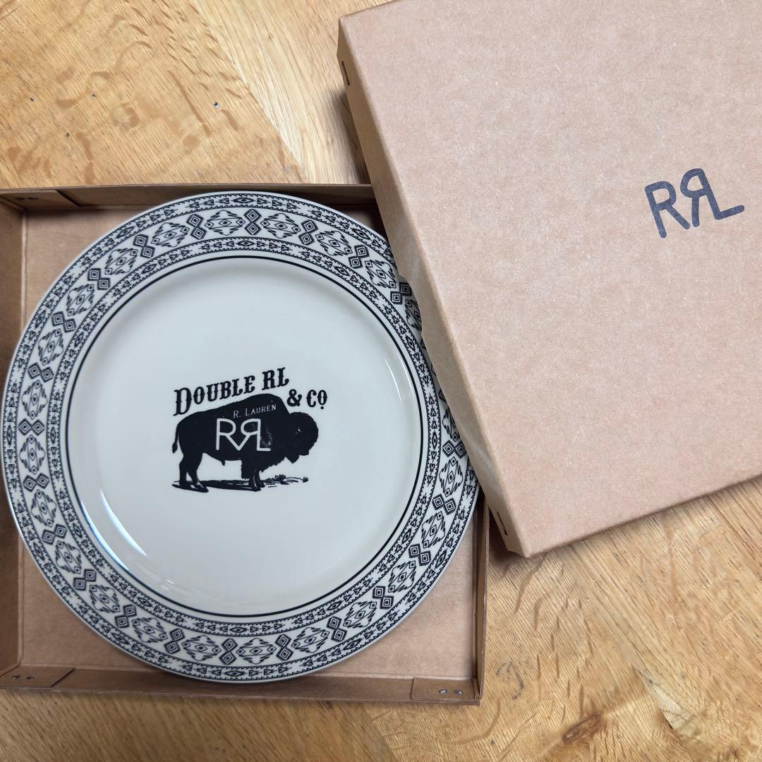 最終価格です！新品 ダブルアールエル RRL バッファロー柄 プレート 皿