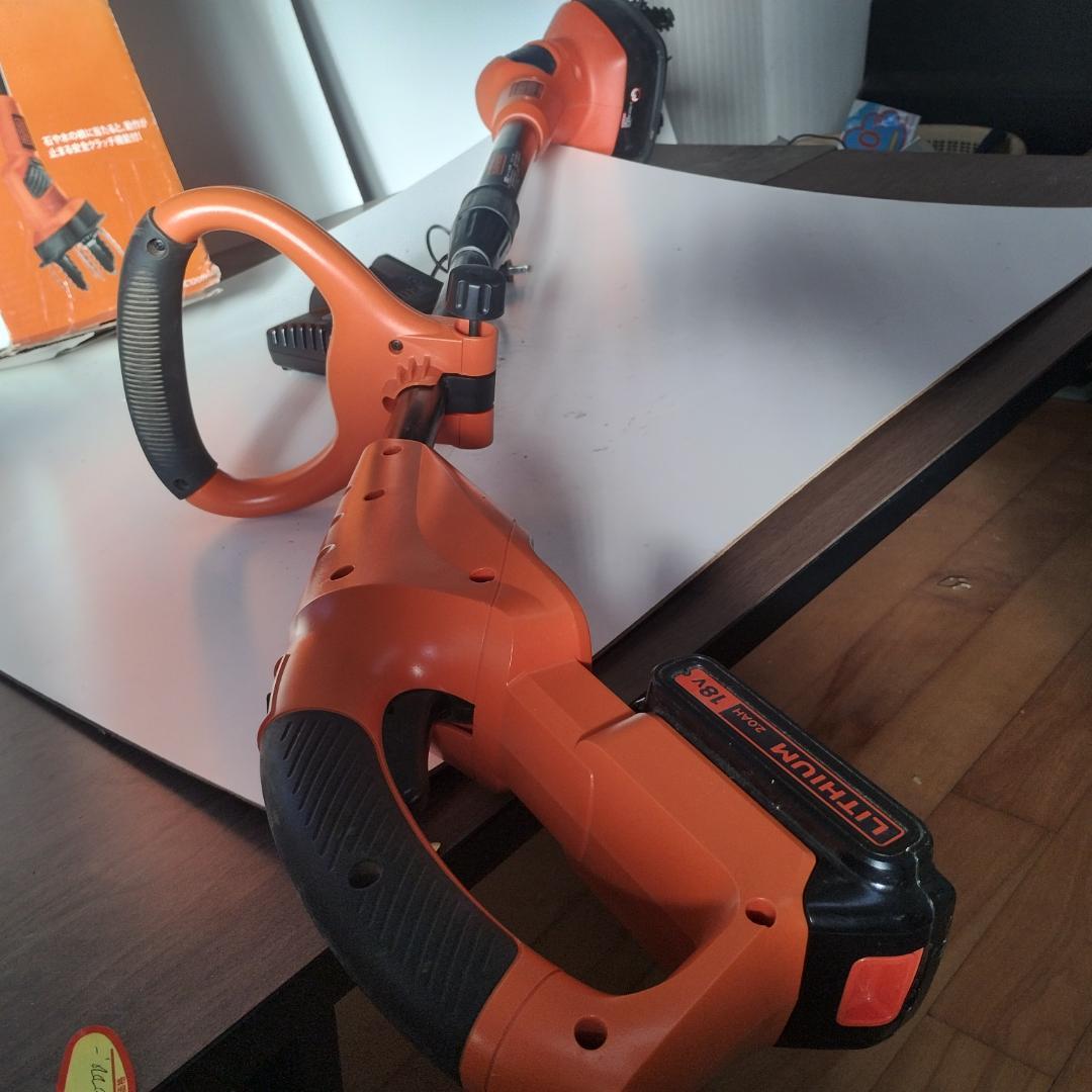 BLACK+DECKER ミニ耕運除草機 充電式