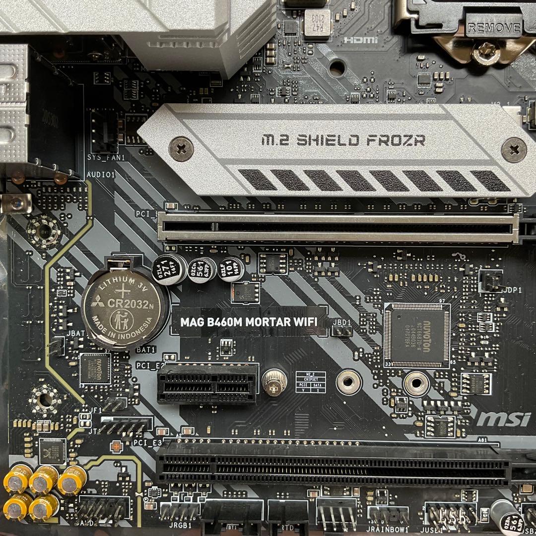 マザーボード MSI MAG B460M MORTAR WIFI