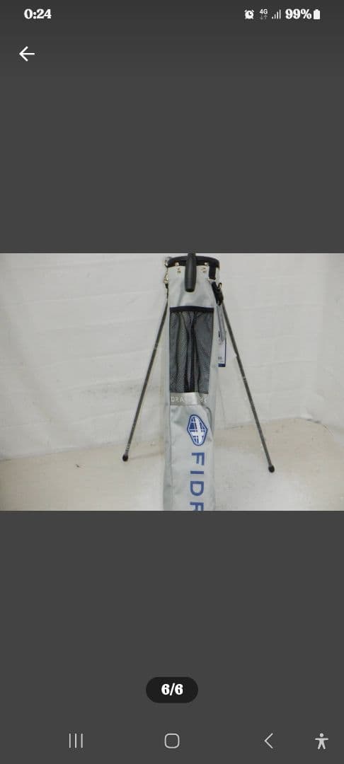 FIDRA フィドラ★未使用★セルフスタンド★スタンド付クラブケース