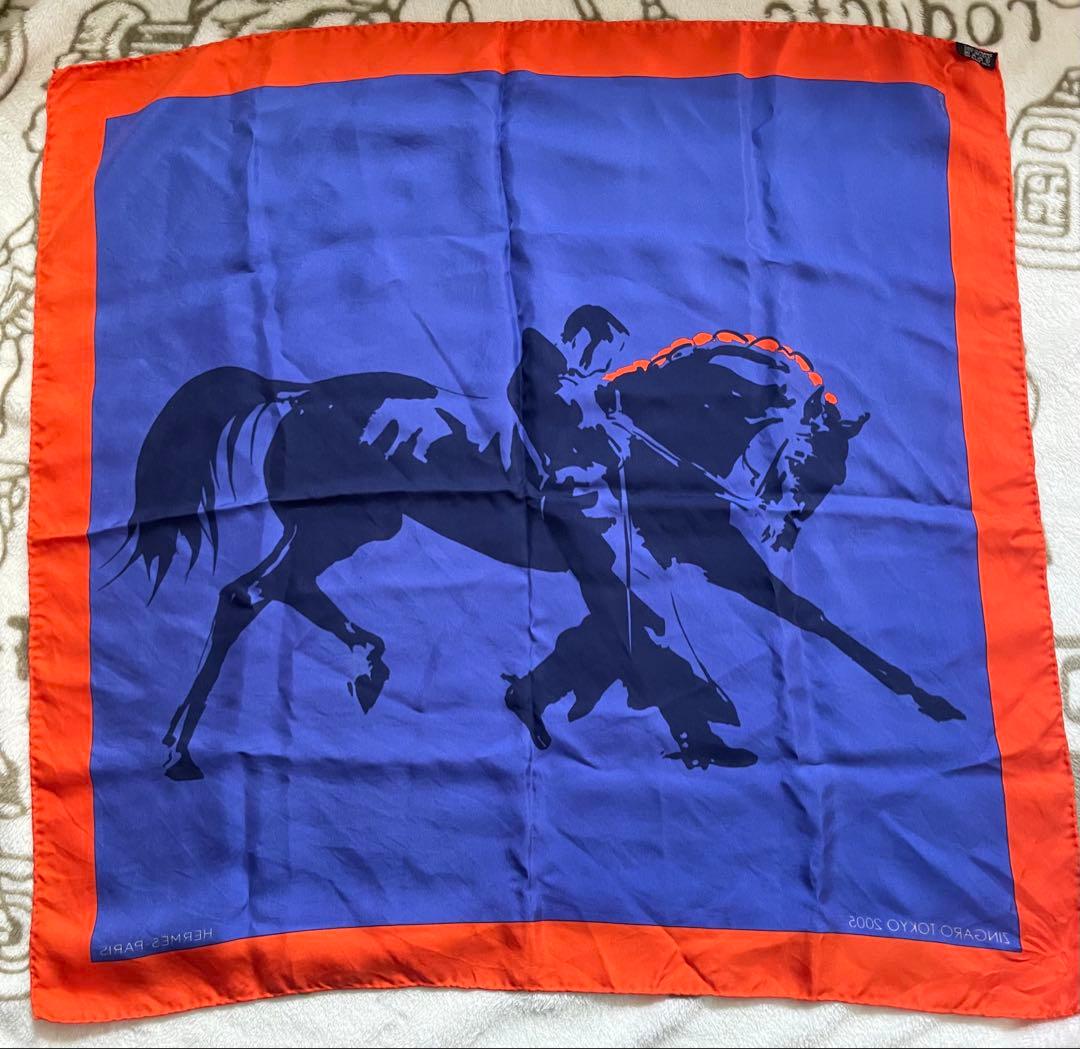 HERMES スカーフ ZINGARO TOKYO 2005 カレ70