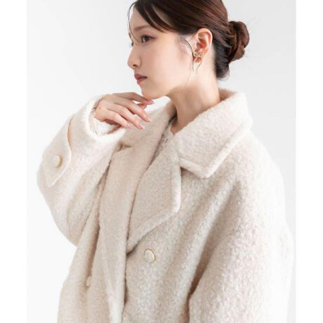 【ねこ】RANDA ループボアピーコート