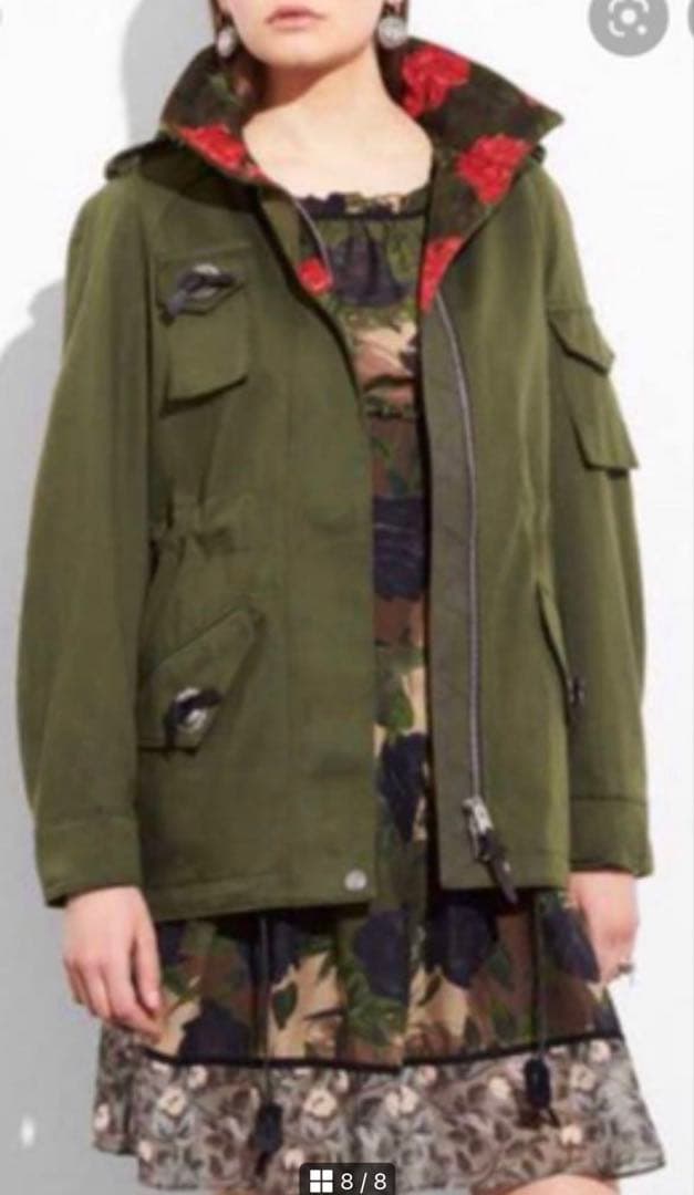 【YVES✛プロフィール御一読✛ 】 coach ミリタリージャケット