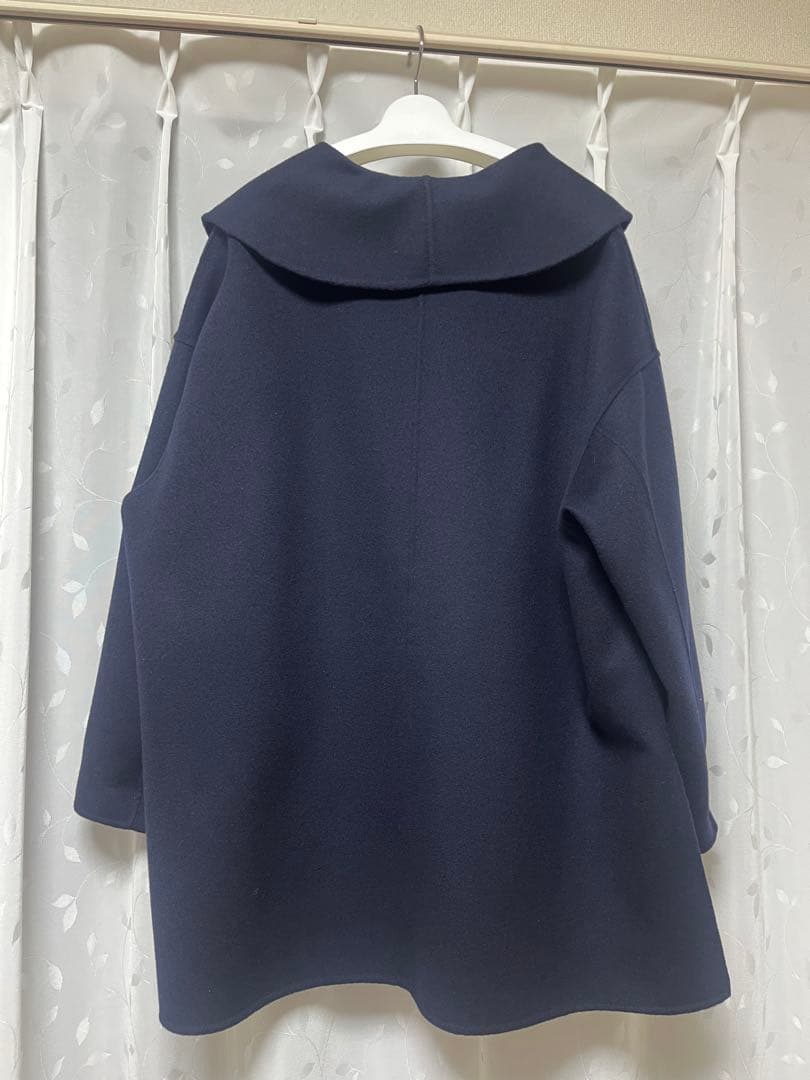 NOLLEY'S sophi リバーショールコート　ネイビーsサイズ