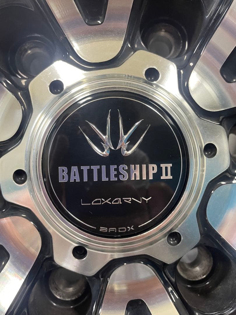 プラド150後期に！バトルシップⅡ 17インチスタッドレスタイヤセット