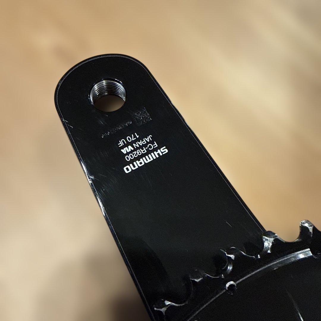 美品 DURA-ACE FC-R9200 170mm 50/34 12Sクランク