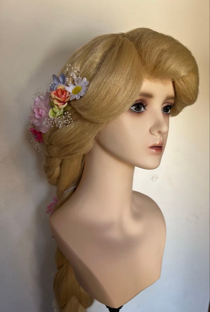 即購入⭕️ ラプンツェル グリーティング風 ウィッグ