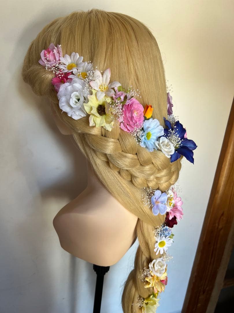 即購入⭕️ ラプンツェル グリーティング風 ウィッグ