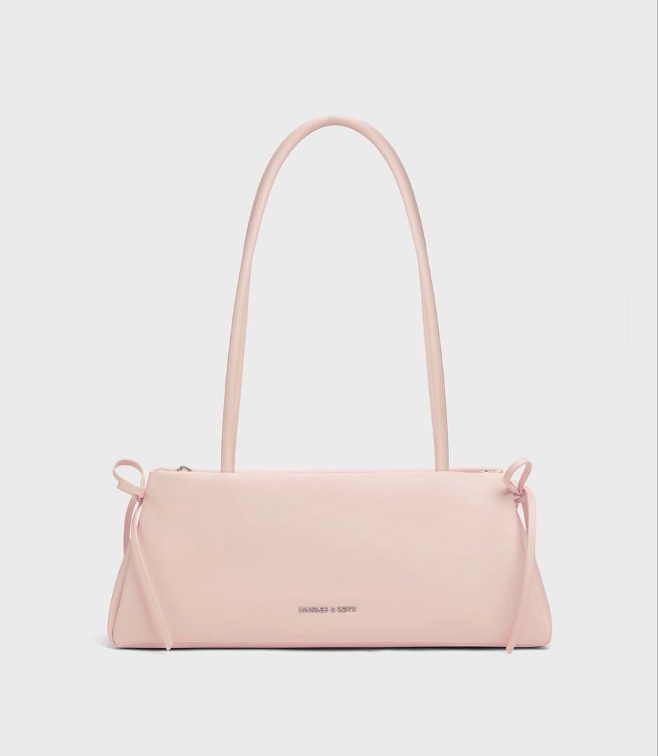 CHARLES & KEITH ショルダーバッグ ピンク