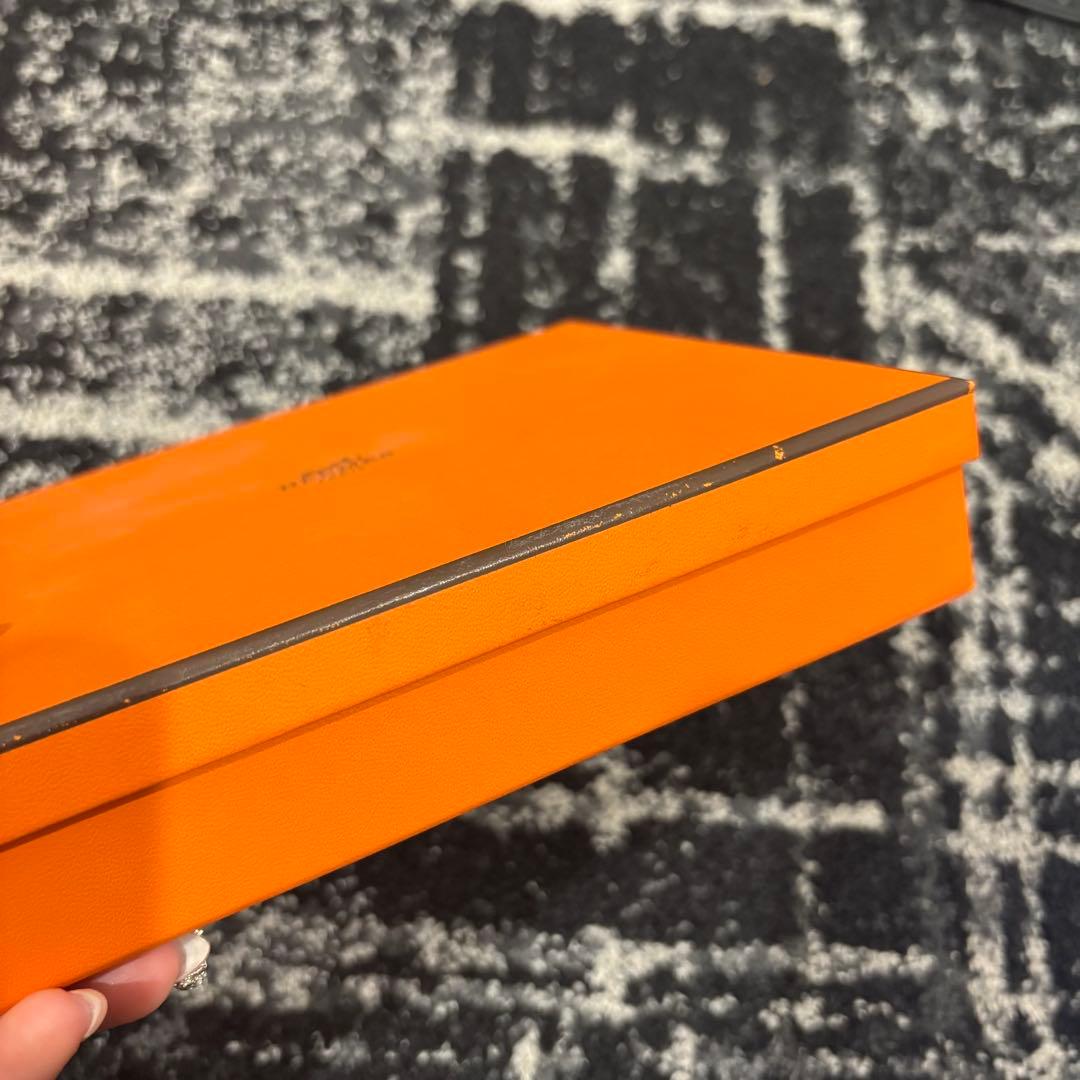 34 HERMES　エルメス　オレンジ　空箱　長方形　5個セット