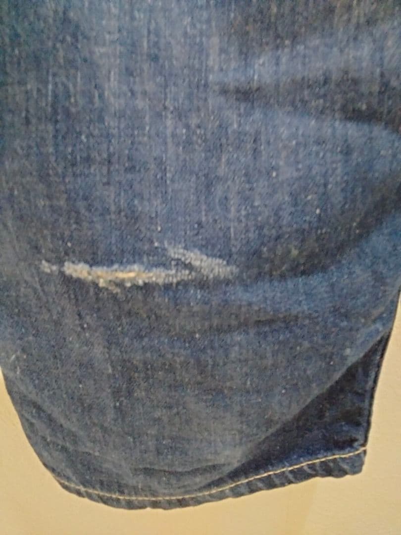 LEE 341Z センター赤タグ　50s 片耳　色濃い目　革パッチ　ライトオンス